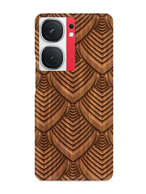 Carved Pattern On Snap Case for Iqoo Neo 9 Pro (5G)