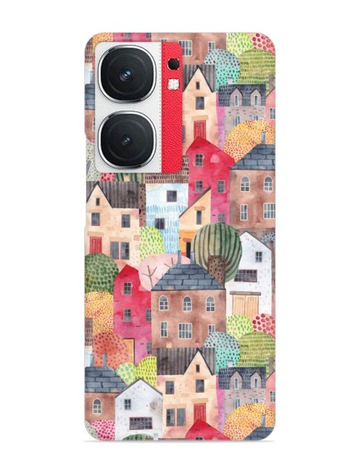 Abstract Seamless Pattern Snap Case for Iqoo Neo 9 Pro (5G)