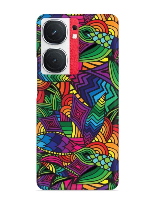 Abstract Multicolor Seamless Snap Case for Iqoo Neo 9 Pro (5G) Zapvi