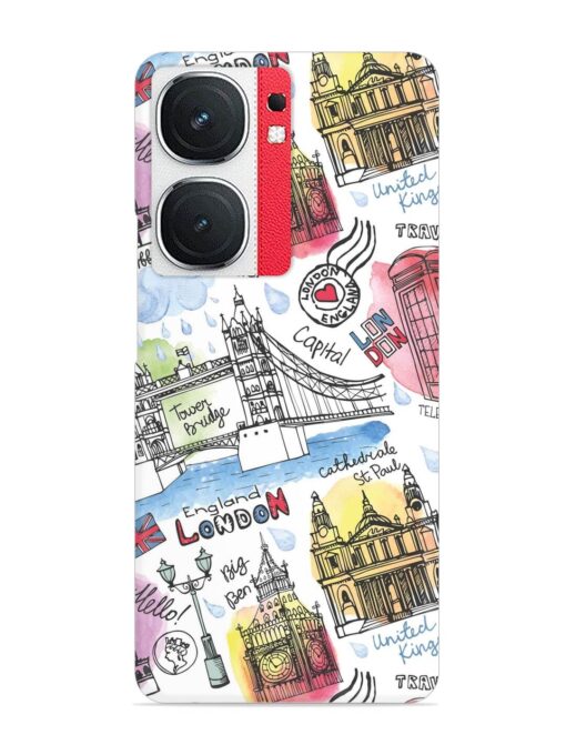 Vector London Landmark Snap Case for Iqoo Neo 9 Pro (5G)