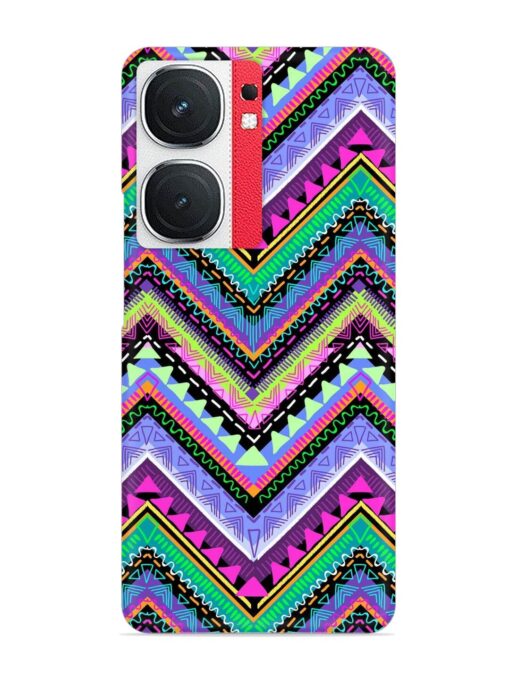 Tribal Aztec Print Snap Case for Iqoo Neo 9 Pro (5G)