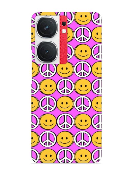 Smiley Face Peace Snap Case for Iqoo Neo 9 Pro (5G)