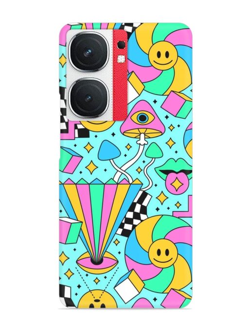 Trippy Rainbow 60S Snap Case for Iqoo Neo 9 Pro (5G)