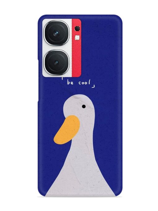 Be Cool Duck Snap Case for Iqoo Neo 9 Pro (5G) Zapvi