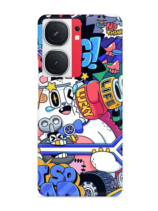 Universal Doodle Snap Case for Iqoo Neo 9 Pro (5G)