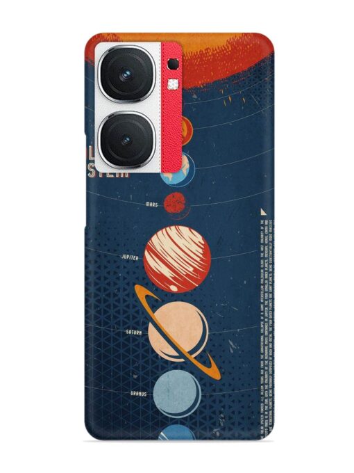 Solar System Vector Snap Case for Iqoo Neo 9 Pro (5G)