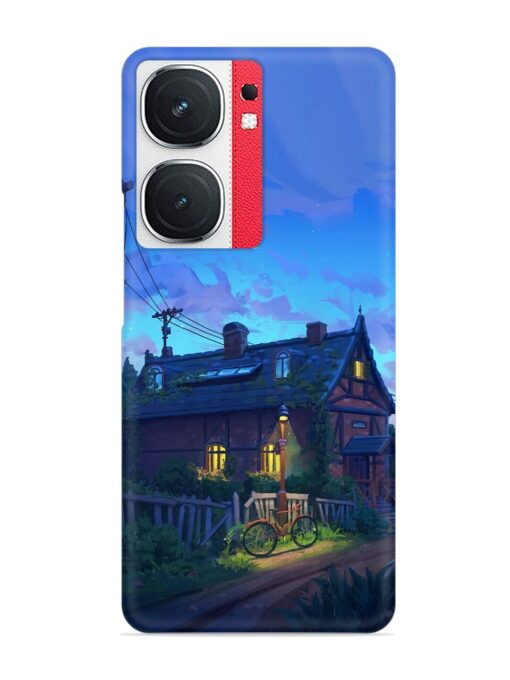 Beautiful Village House Snap Case for Iqoo Neo 9 Pro (5G) Zapvi