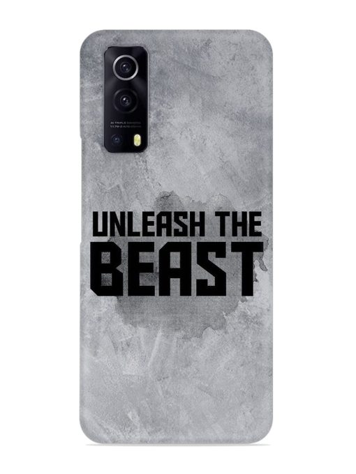 Unleash The Beast Snap Case for Iqoo Z3 (5G) Zapvi