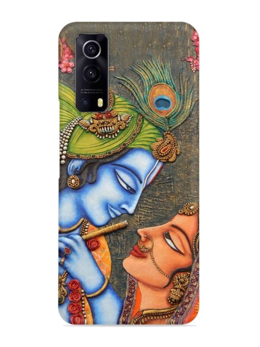 Lord Radha Krishna Flute Art Snap Case for Iqoo Z3 (5G) Zapvi