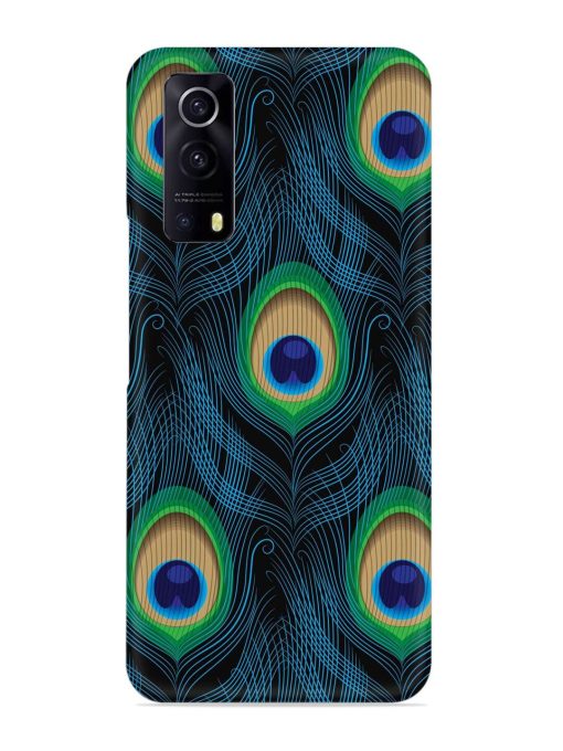 Seamless Pattern Peacock Snap Case for Iqoo Z3 (5G) Zapvi