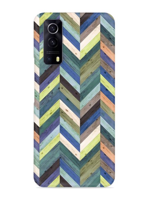 Chevron Random Color Snap Case for Iqoo Z3 (5G) Zapvi