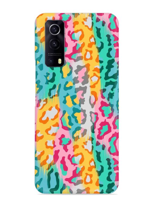 Seamless Vector Colorful Snap Case for Iqoo Z3 (5G)