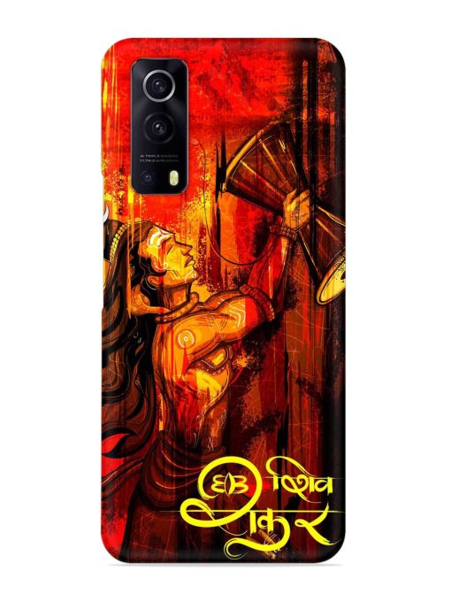 Illustration Lord Shiva Snap Case for Iqoo Z3 (5G) Zapvi