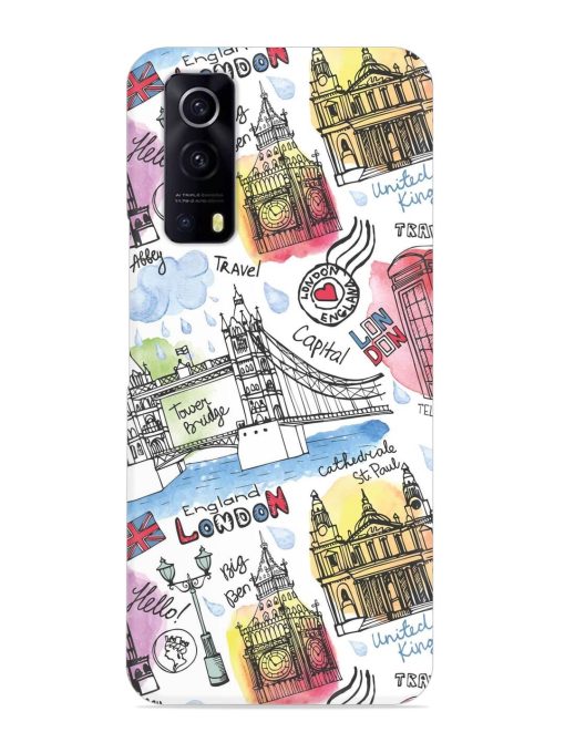 Vector London Landmark Snap Case for Iqoo Z3 (5G)