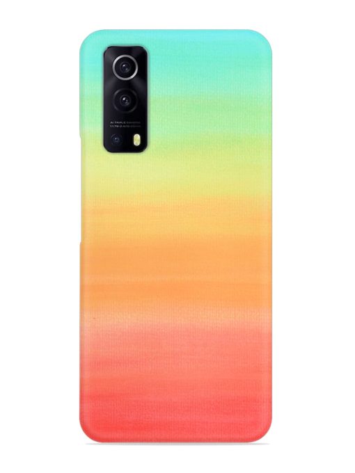 Background Sky Watercolor Snap Case for Iqoo Z3 (5G) Zapvi