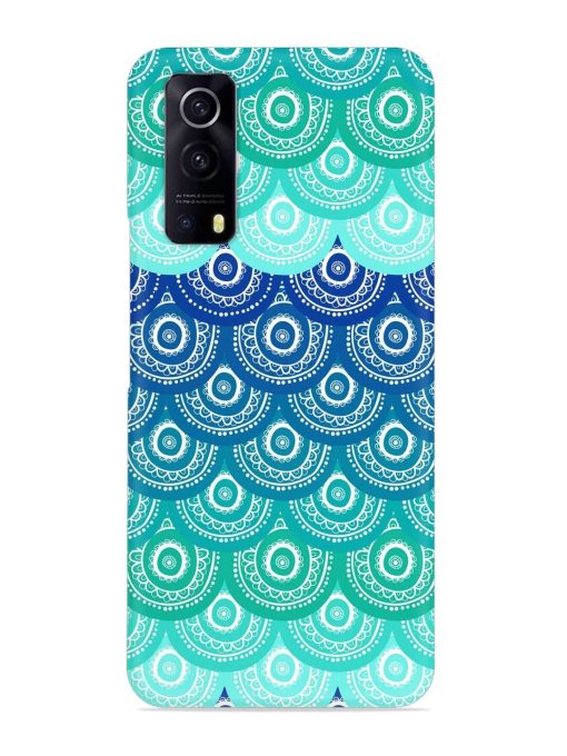 Ethnic Seamless Pattern Snap Case for Iqoo Z3 (5G) Zapvi