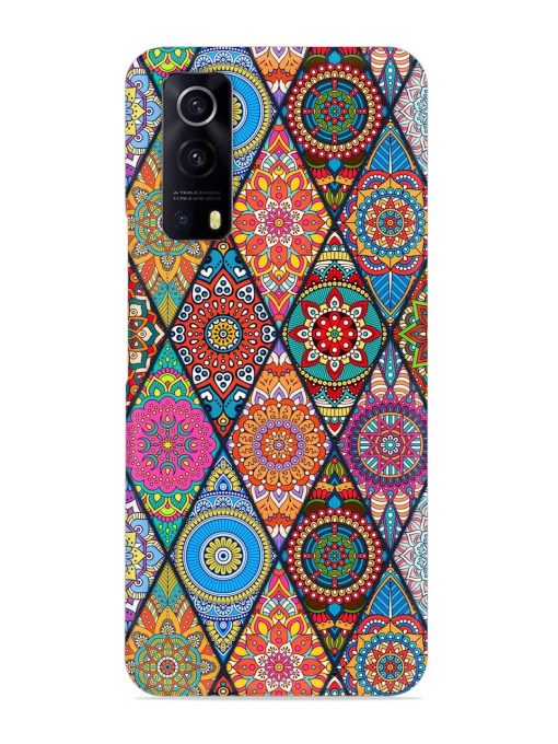 Seamless Tile Pattern Snap Case for Iqoo Z3 (5G) Zapvi