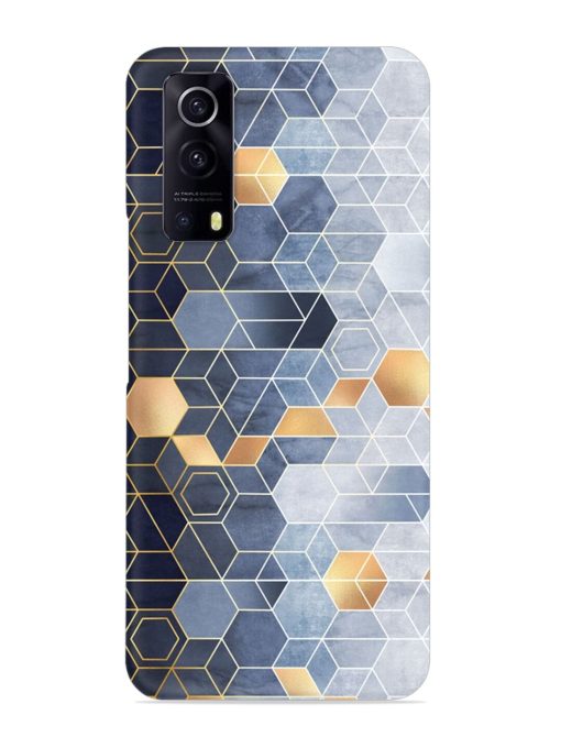 Geometric Abstraction Hexagons Snap Case for Iqoo Z3 (5G)