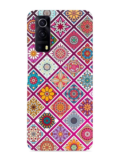 Seamless Tile Pattern Snap Case for Iqoo Z3 (5G)