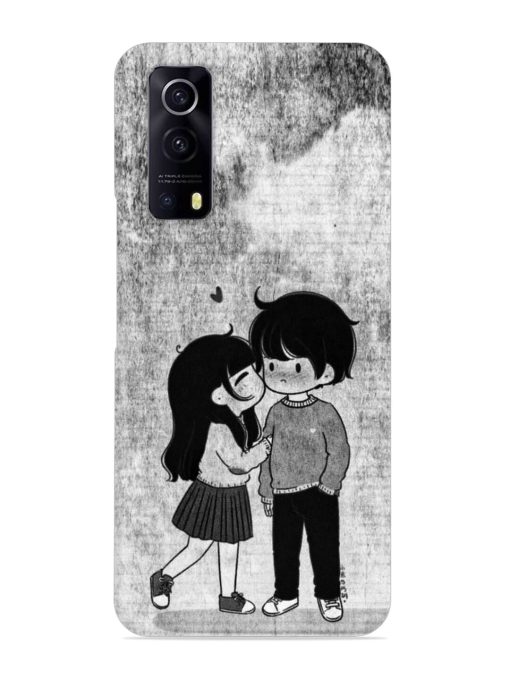 Couple Love Highlights Snap Case for Iqoo Z3 (5G) Zapvi