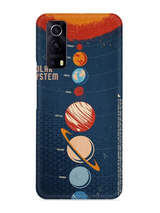 Solar System Vector Snap Case for Iqoo Z3 (5G) Zapvi