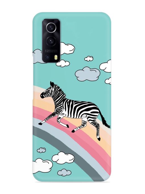 Running Zebra Snap Case for Iqoo Z3 (5G) Zapvi