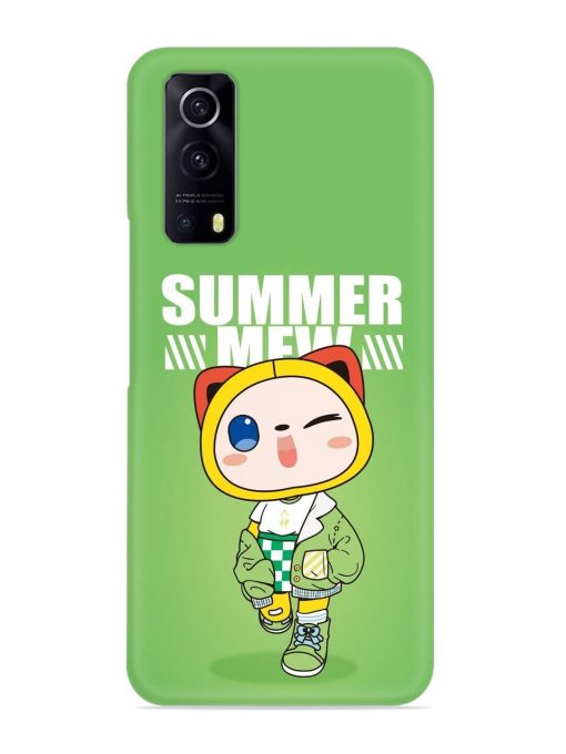 Summer Mew Snap Case for Iqoo Z3 (5G) Zapvi