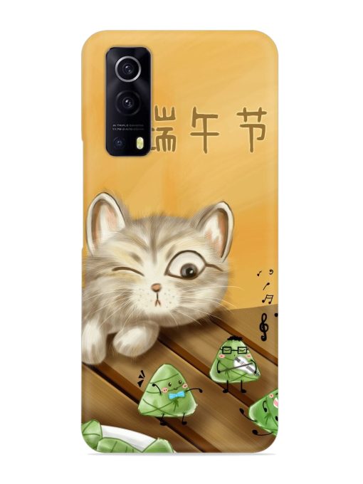 Cat Scorpion Dancing Snap Case for Iqoo Z3 (5G) Zapvi