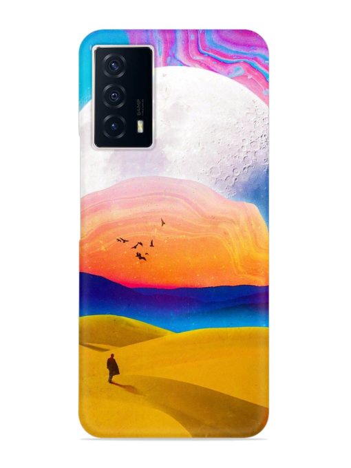 Sandy Desert Snap Case for Iqoo Z5 (5G) Zapvi