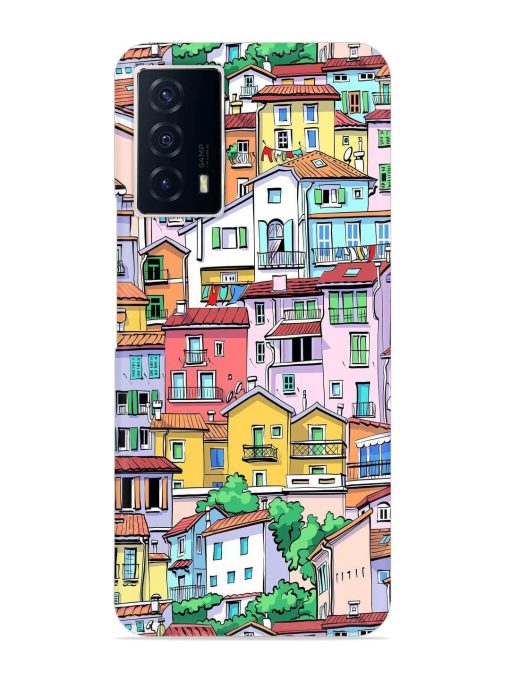 Europe Old Town Snap Case for Iqoo Z5 (5G) Zapvi