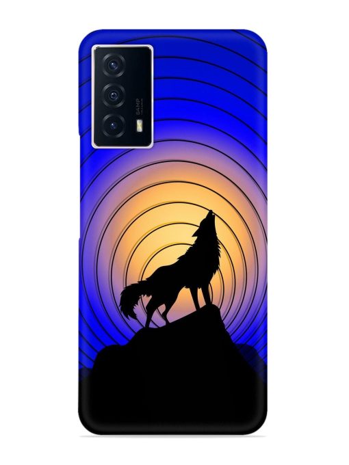 Fox Roaring Design Snap Case for Iqoo Z5 (5G)