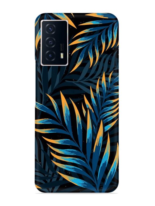 Abstract Leaf Art Snap Case for Iqoo Z5 (5G)