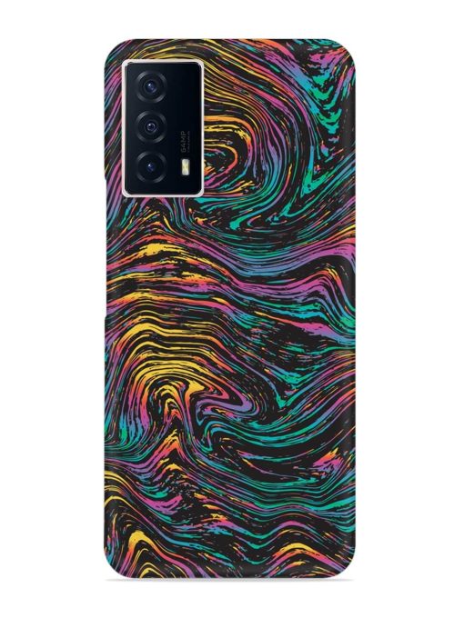 Abstract Liquid Colors Snap Case for Iqoo Z5 (5G) Zapvi