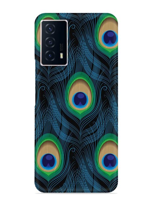 Seamless Pattern Peacock Snap Case for Iqoo Z5 (5G)