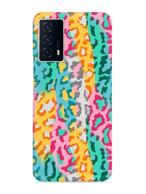 Seamless Vector Colorful Snap Case for Iqoo Z5 (5G) Zapvi