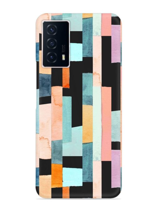 Geometric Seamless Pattern Snap Case for Iqoo Z5 (5G) Zapvi