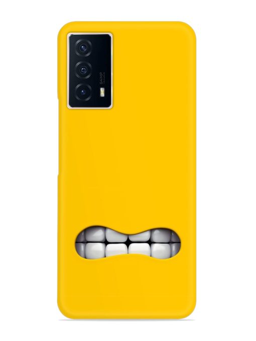 Mouth Character On Snap Case for Iqoo Z5 (5G) Zapvi