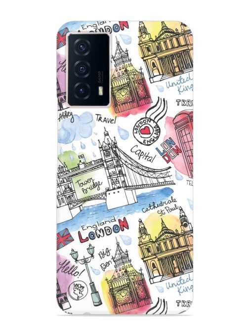 Vector London Landmark Snap Case for Iqoo Z5 (5G) Zapvi