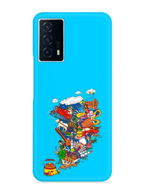 Vector Design Indian Snap Case for Iqoo Z5 (5G)