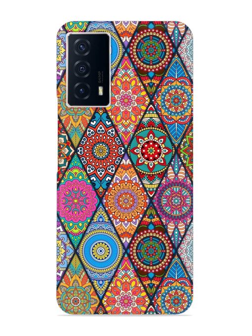 Seamless Tile Pattern Snap Case for Iqoo Z5 (5G) Zapvi