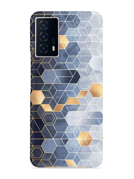 Geometric Abstraction Hexagons Snap Case for Iqoo Z5 (5G)