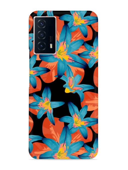 Philippine Flowers Seamless Snap Case for Iqoo Z5 (5G)