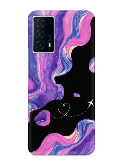 Glitter Art Snap Case for Iqoo Z5 (5G) Zapvi