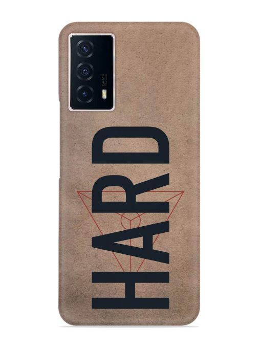 Hard Typo Snap Case for Iqoo Z5 (5G)