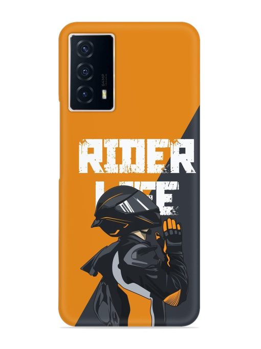 Rider Life Snap Case for Iqoo Z5 (5G)