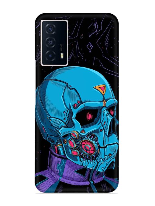 Skull Robo Vector Snap Case for Iqoo Z5 (5G) Zapvi