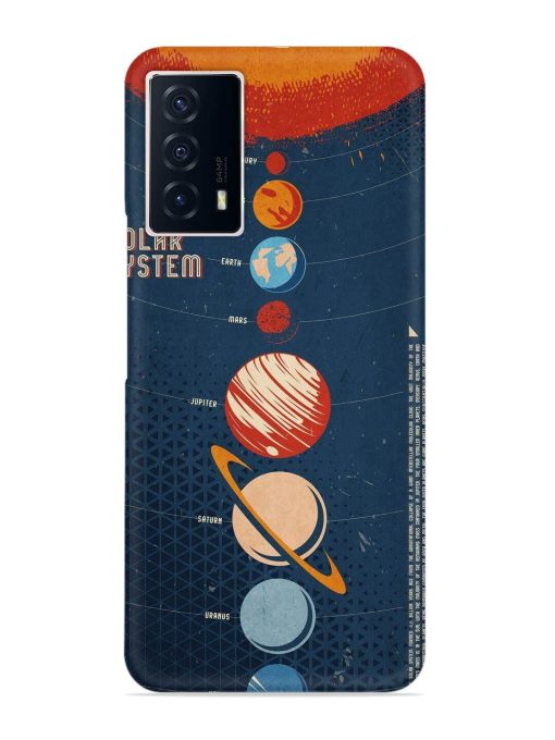 Solar System Vector Snap Case for Iqoo Z5 (5G) Zapvi