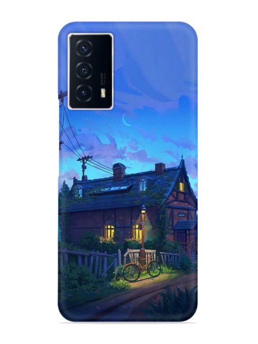 Beautiful Village House Snap Case for Iqoo Z5 (5G) Zapvi