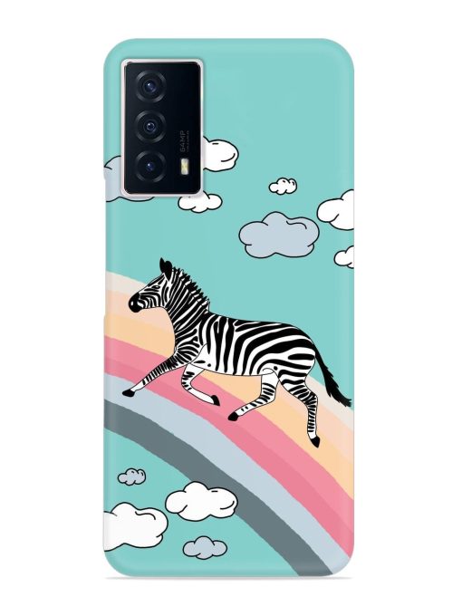 Running Zebra Snap Case for Iqoo Z5 (5G)