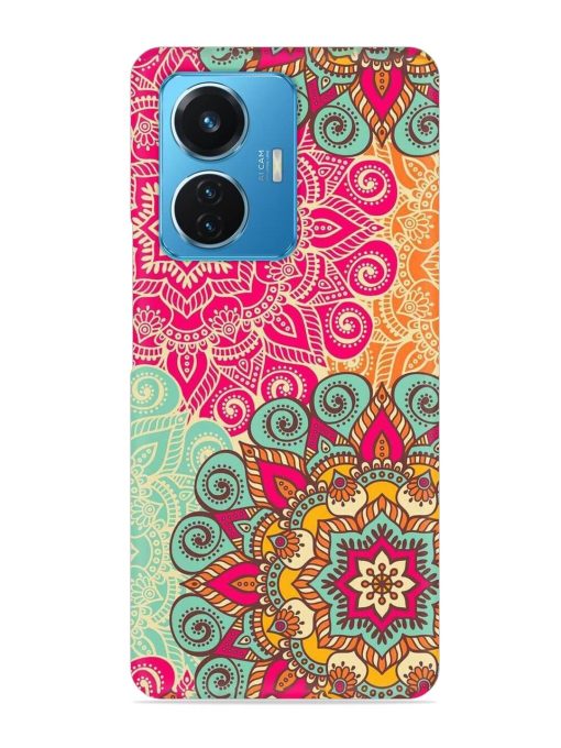 Mandala Seamless Snap Case for Iqoo Z6 (44W) Zapvi